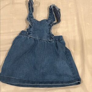 Carter's Denim Pinafore Dress - Blue